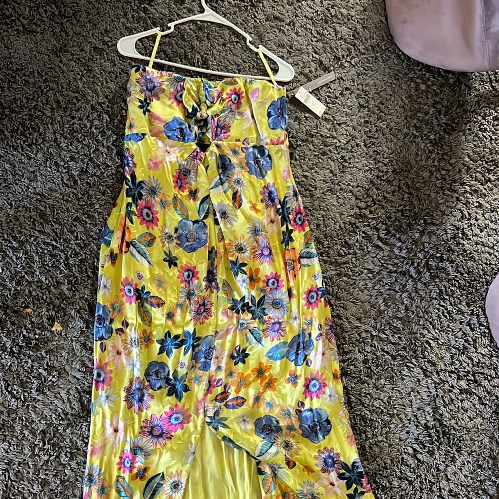 Anthropologie floral dress